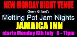 Gerry Gilliards Melting Pot Jam Night